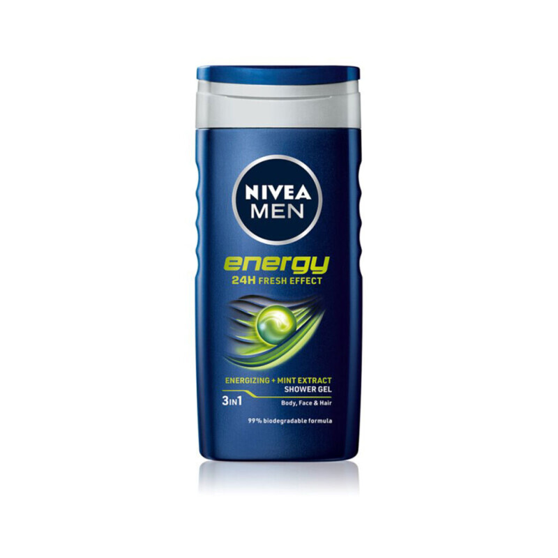 Nivea 250ml SG N 3in1 Energy  (24/krt)
