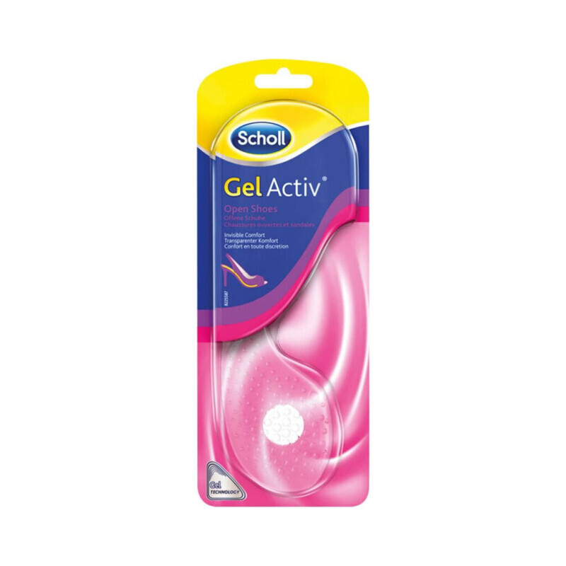 Scholl Vložky GelActiv do otevřených bot (6/bal)