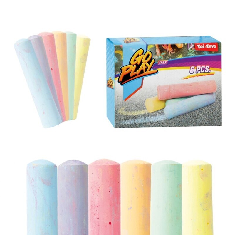 Toi-Toys Křída 6ks(24ks/krt)