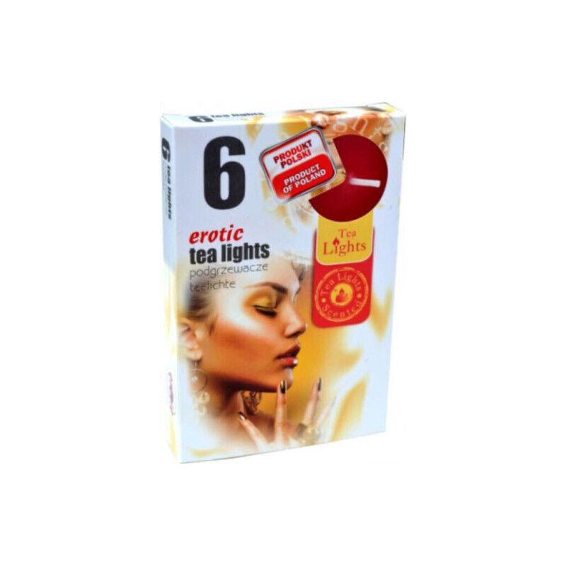 Admit Svíčka čajová 6ks Erotic (45/krt)
