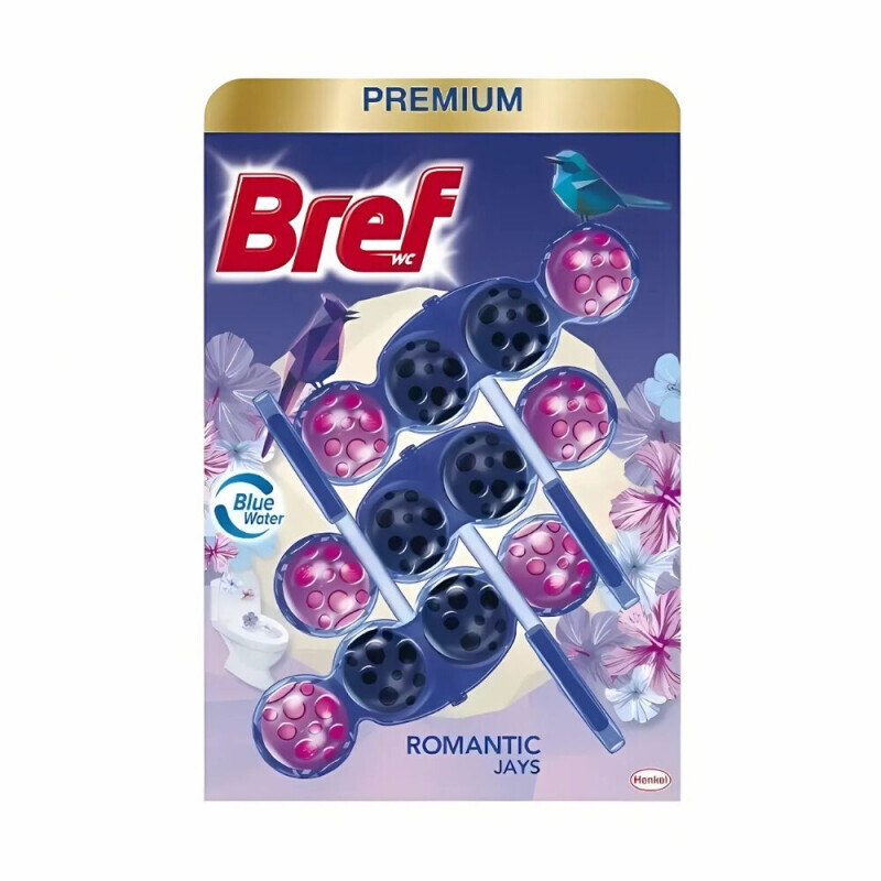 Bref 3*50g WC závěs Color A. Romantic Jays  (9/krt)