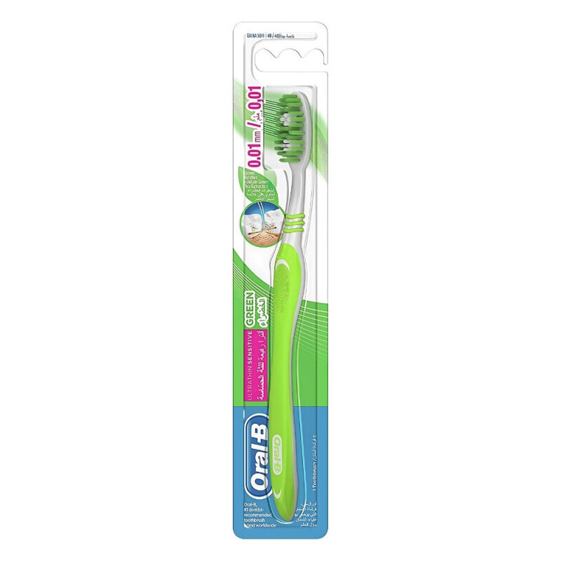 Oral-B Zubní kartáček N Ultrathin Sensitive Green 40 (96/krt)