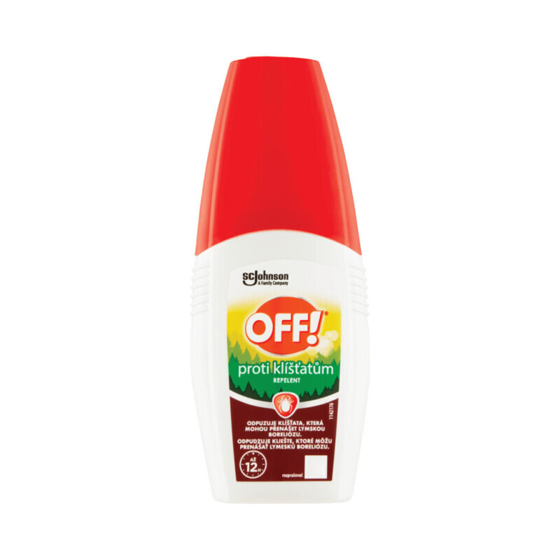 OFF! 100ml Rozprašovač proti klíšťatům CZ (6/krt)