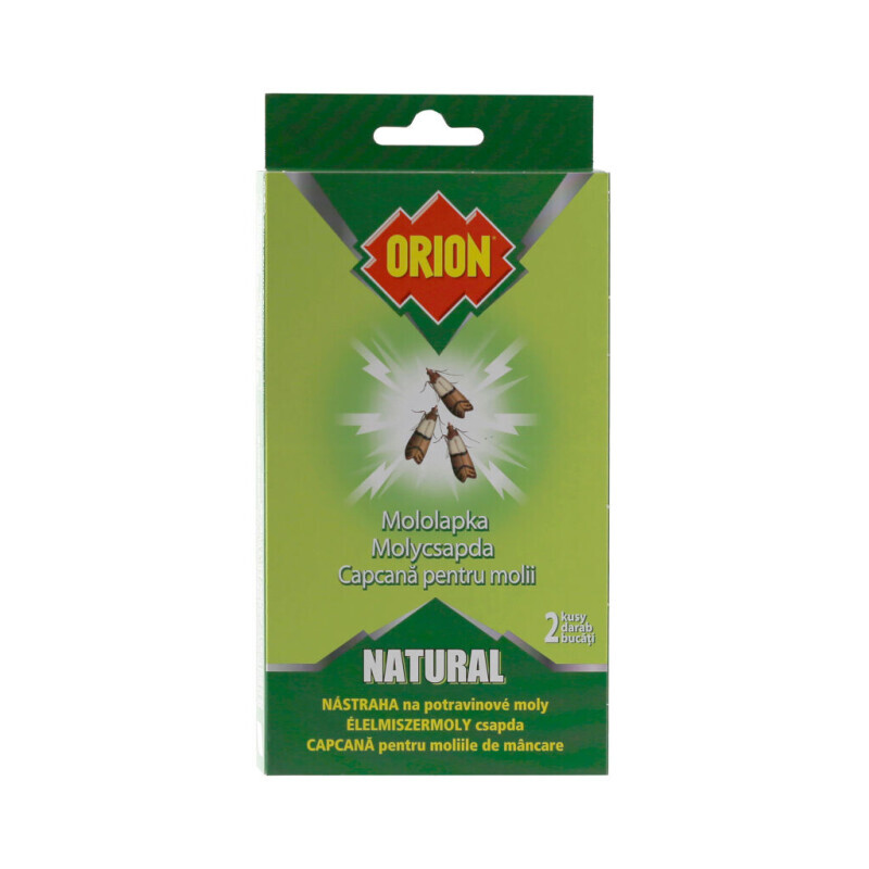 Orion natural nástrahy na potrav. Moly 2ks (12/krt)
