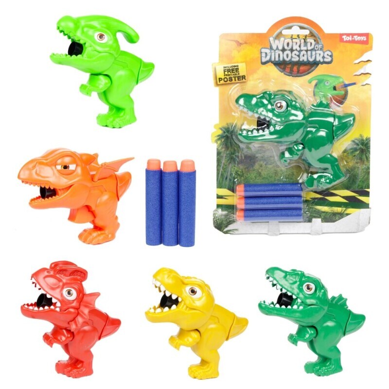 Toi-Toys Mini Dino pistole(10ks/krt)