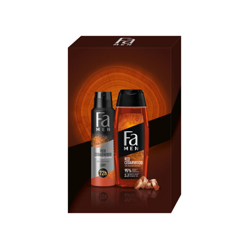 Fa Dár.sada M 250ml SG+150ml Spray Cedarwood (6/krt)