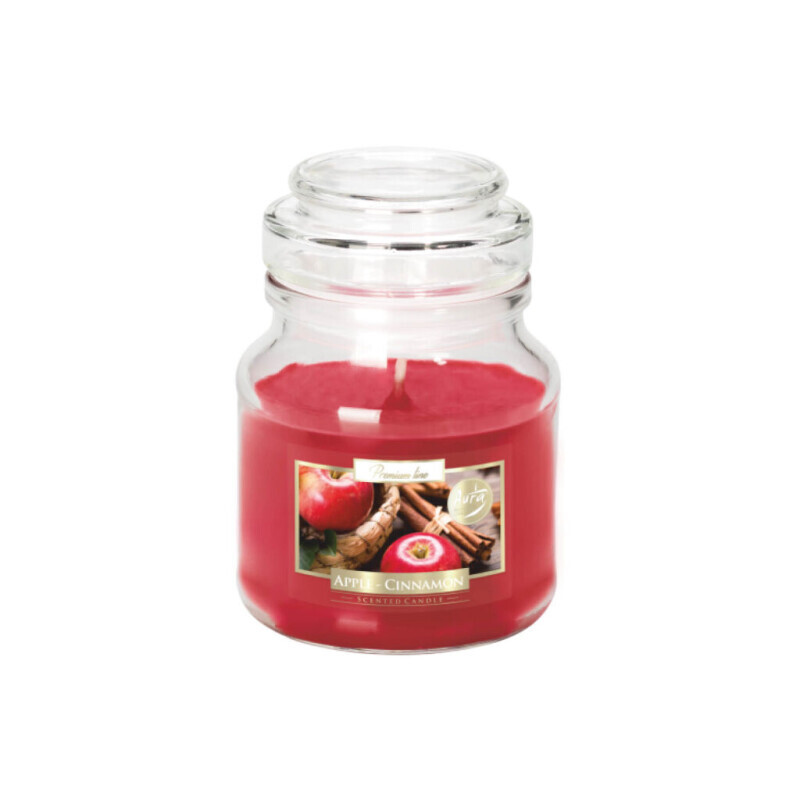 Bispol Svíčka v dóze SND71/120g Apple-Cinnamon (6/krt)