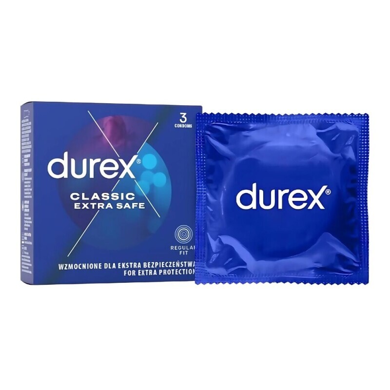 Durex Kondom 3ks Extra Safe (24/bal 288/krt)