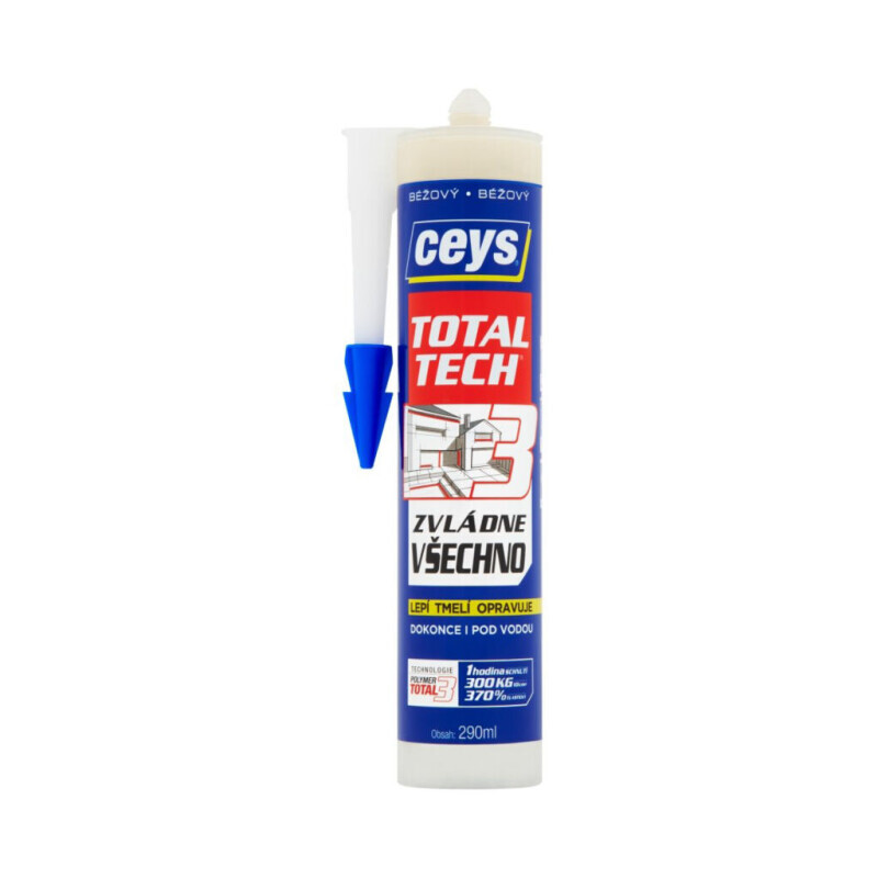 Ceys Total Tech Express 290ml béžový (12/krt)