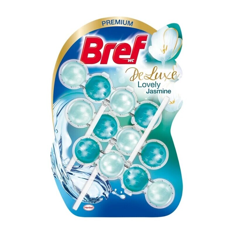 Bref 3*50g WC závěs DeLuxe Jasmine (9/krt)