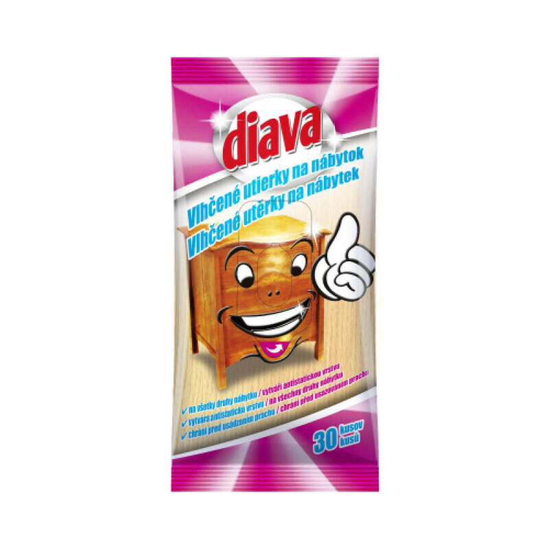 Diava Vlh.ubrousky 30ks (30/krt)