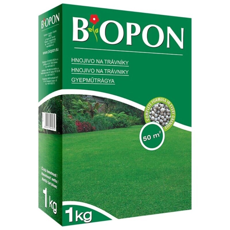B*OPON 1kg na trávníky (12/krt)