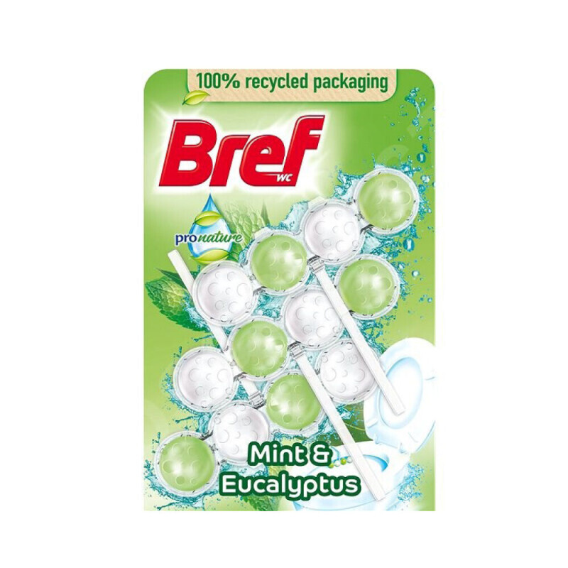 Bref 3*50g WC závěs ProNature Mint (9/krt)