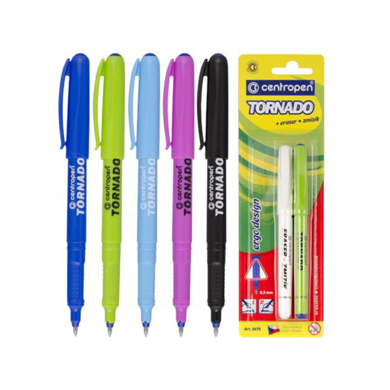 Centropen Popisovač Tornado+zmizík BL Original (10/bal 100/krt)