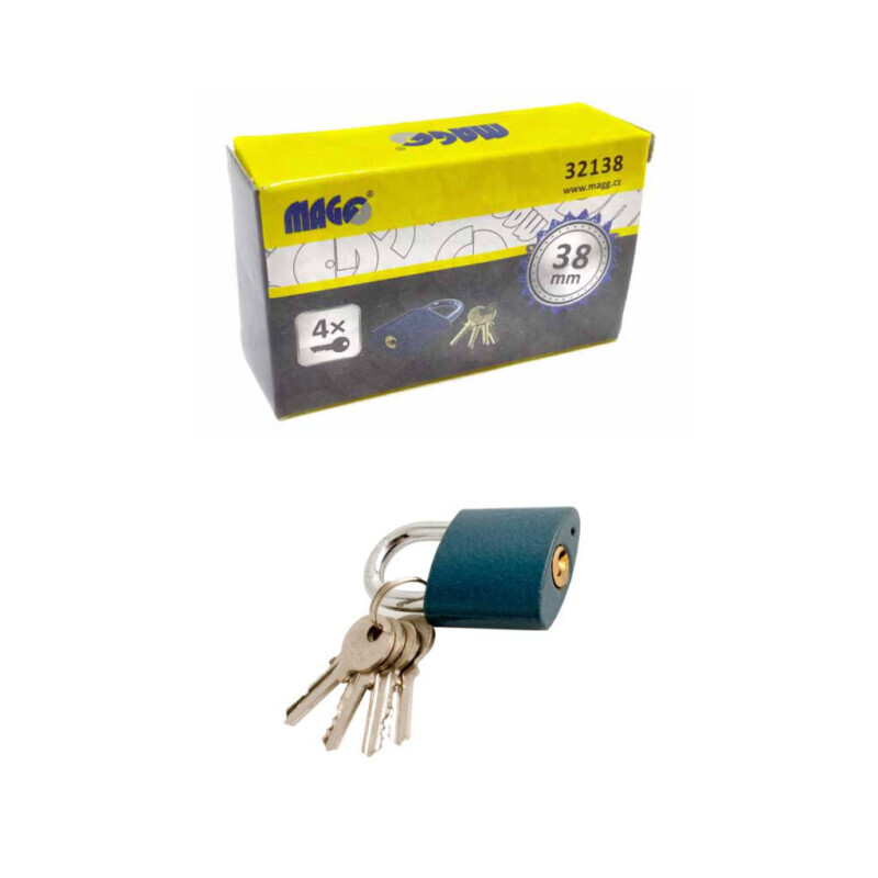 Magg Zámek visací litina 38mm (6/bal 120/krt)