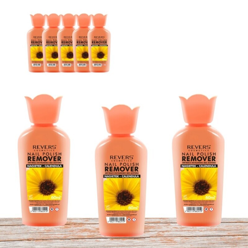 Revers Nail polish remover 60ml Calendula (30/bal 240/krt) 