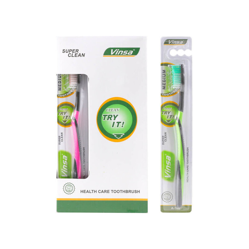 Zubní kartáček Vinsa Super Clean Medium(12/bal 576/krt)