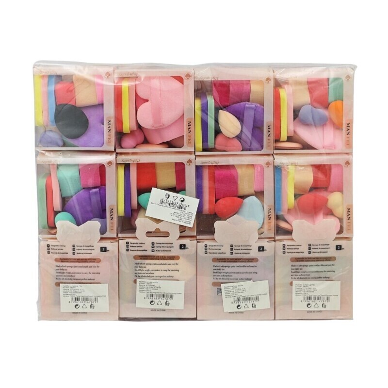 Houbička na make-up 11ks (480/krt)