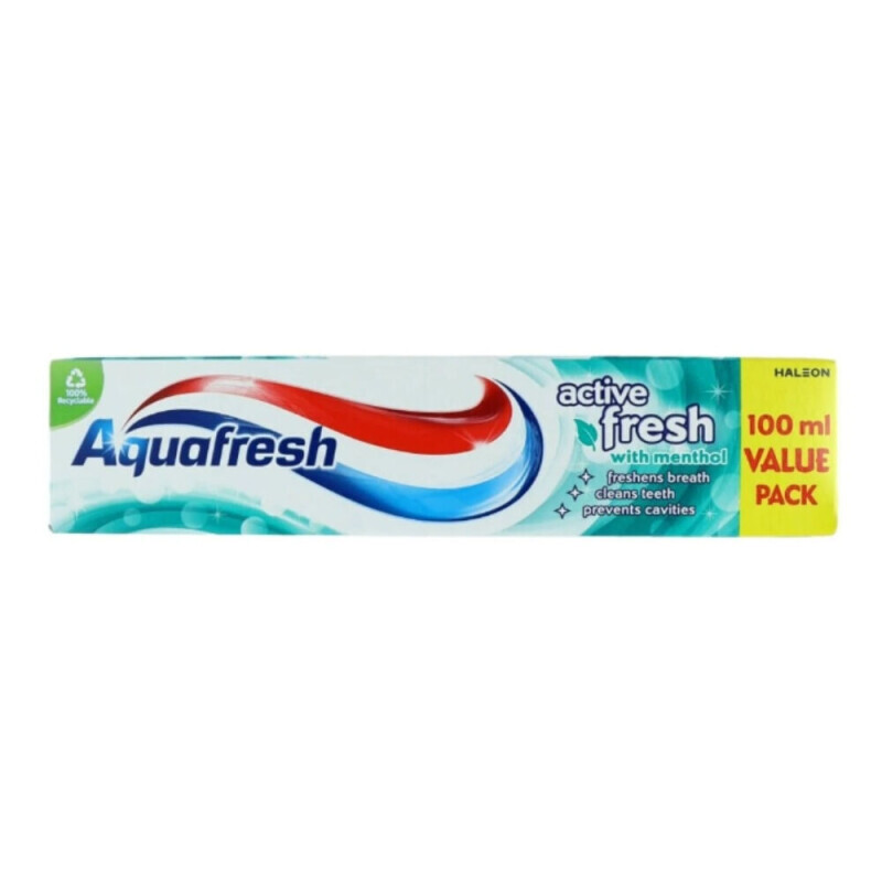 Aquafresh 100ml ZP Active Fresh N (12/krt)