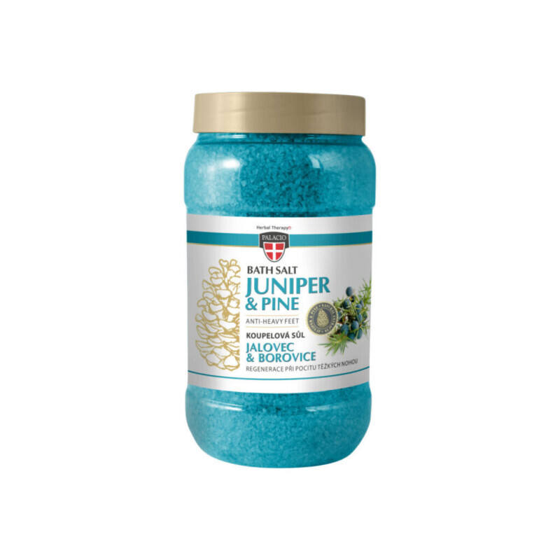 Palacio Koupelová sůl 1,2kg Juniper&Pine (6/bal)