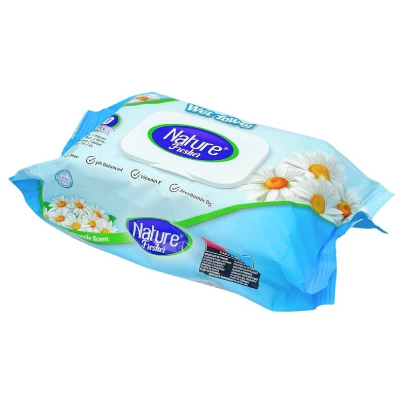 Nature Fresher Vlh.ubrousky 100ks Chamomile  (12/bal)