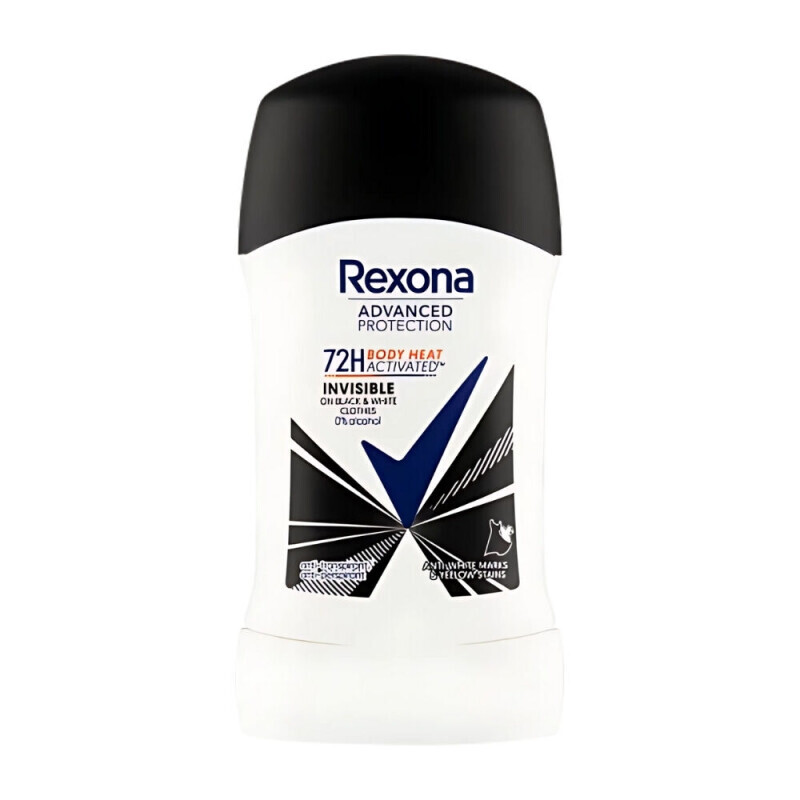 Rexona 50ml Stick AP Invisible B&W (6/bal)