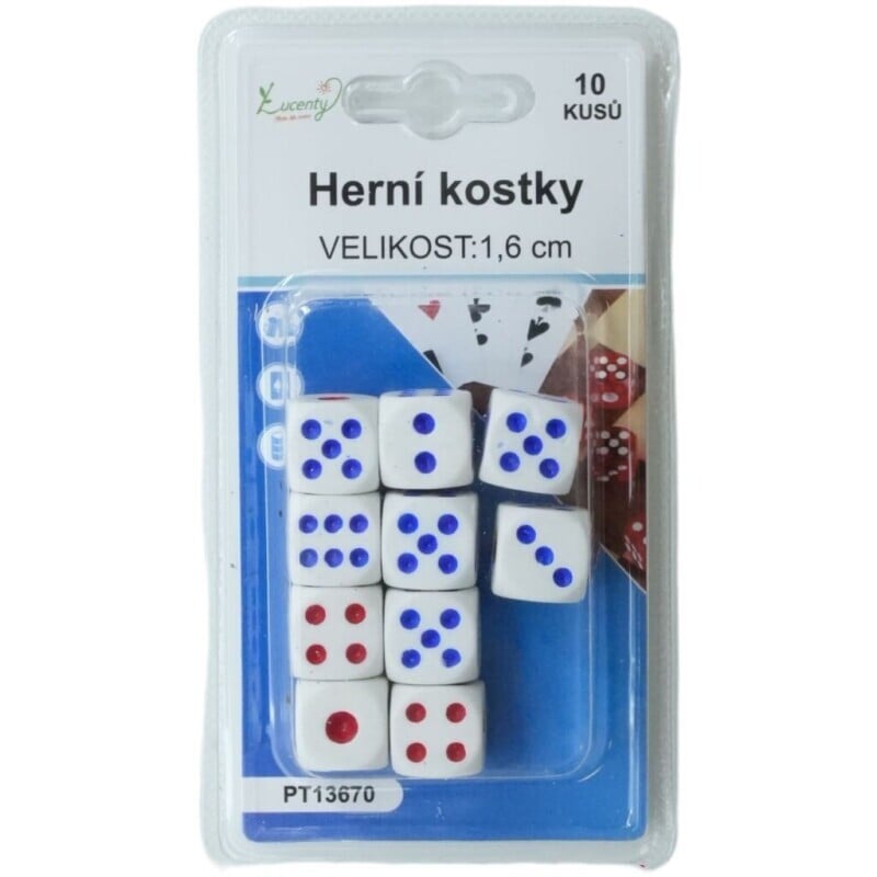 Kostka 1,6cm White (24/bal 288/krt)