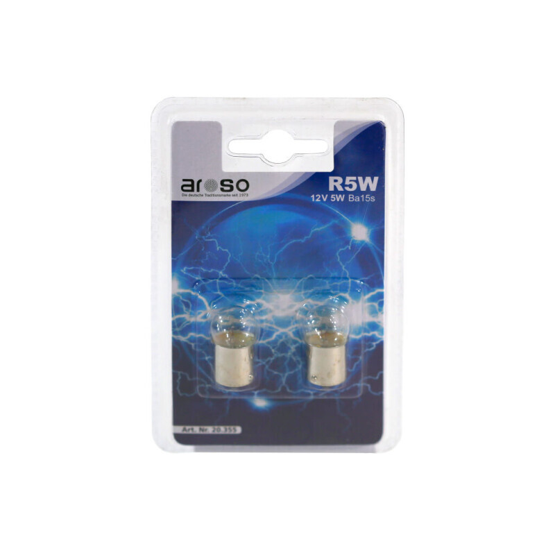 Žárovky R5W - 12V 5W BA15S (6/bal)