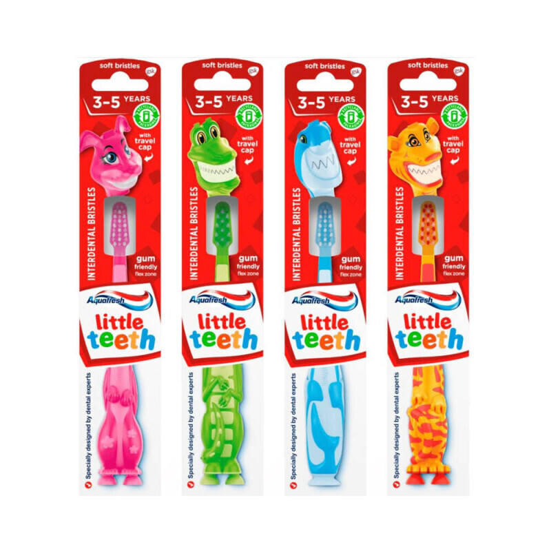 Aquafresh Zubní kartáček Kids Little Teeth Soft 3-5 (12/krt)