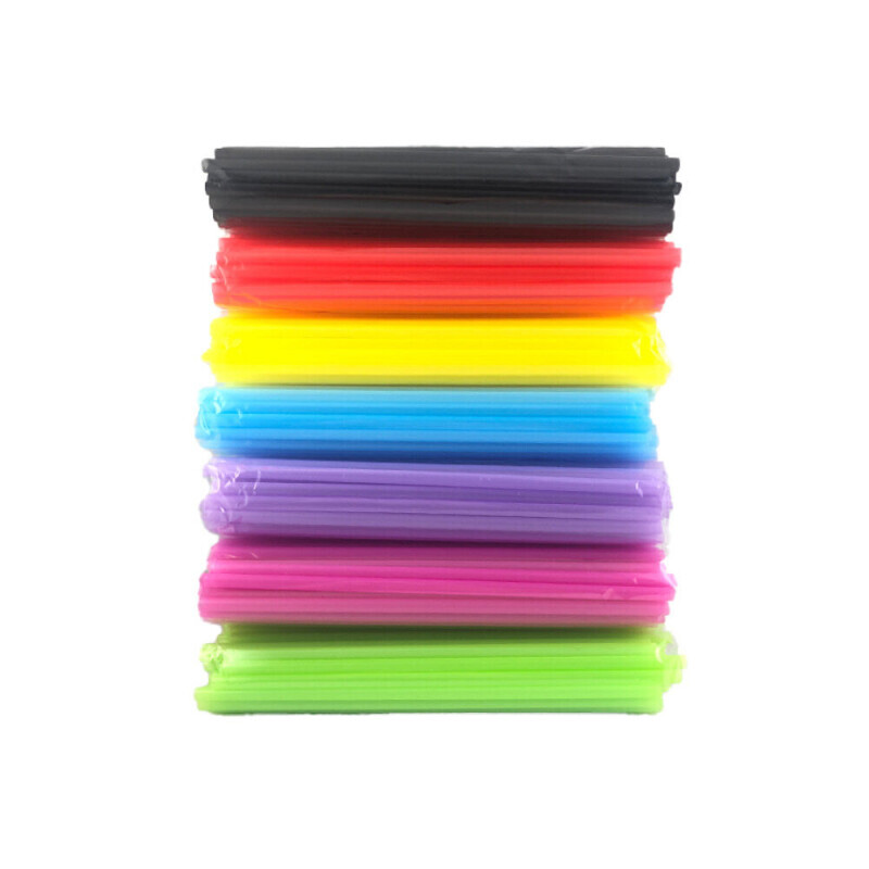 Slámky 0,8*26cm Jumbo 100ks (50/krt)