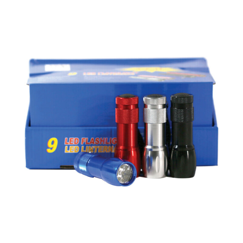 Baterka 9LED (24/bal 480/krt)