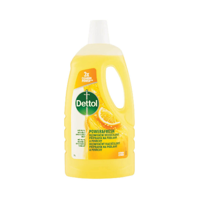 Dettol 1L dezinfekční čistič na podlahy citron
