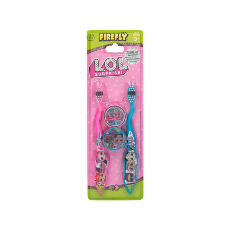 Kids Zubní kartáček 2ks+pouzdro Lol Surprise  (6/krt)