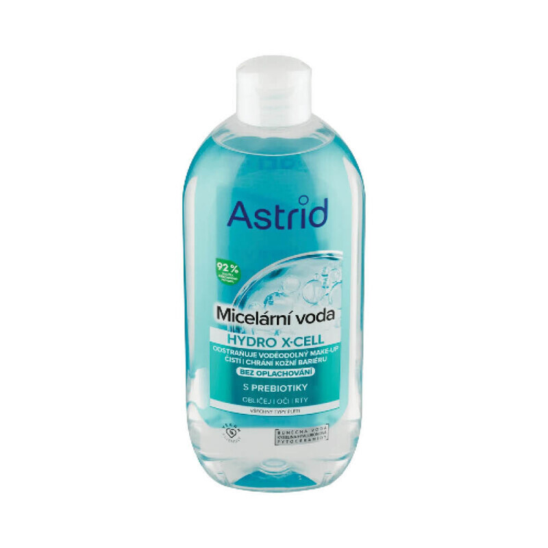 Astrid 400ml Pleť. Čistící Micelární Voda Hydro X-Cel (6/krt)
