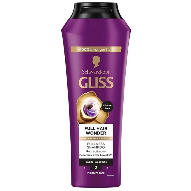 Gliss Kur 400ml Šampon Full Hair Wonder (12/krt)