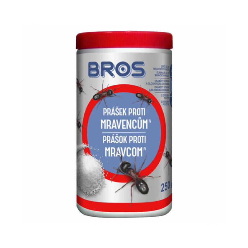 Bros 250g prašek proti mravencům (12/krt)