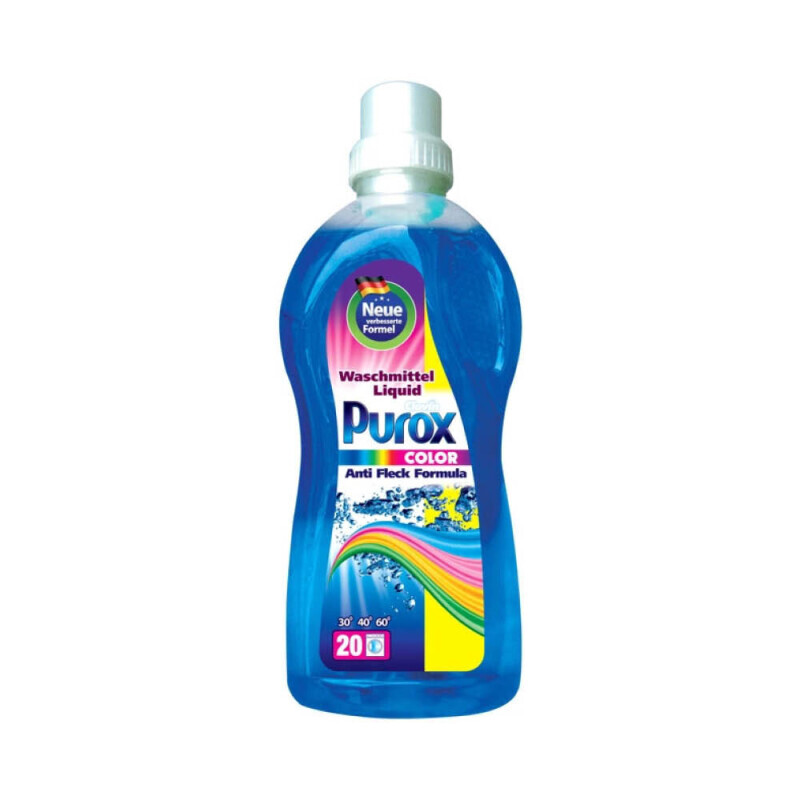 Purox 1L prací gel Color (12/krt)