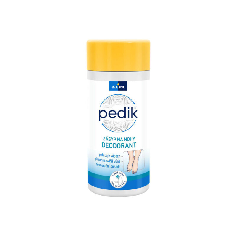 Pedik 100g zásyp na nohy s antimikro.přís.(10/krt)