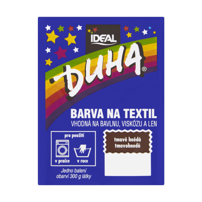 Duha Barva na textil tmavě hnědá č.41 (18/krt)