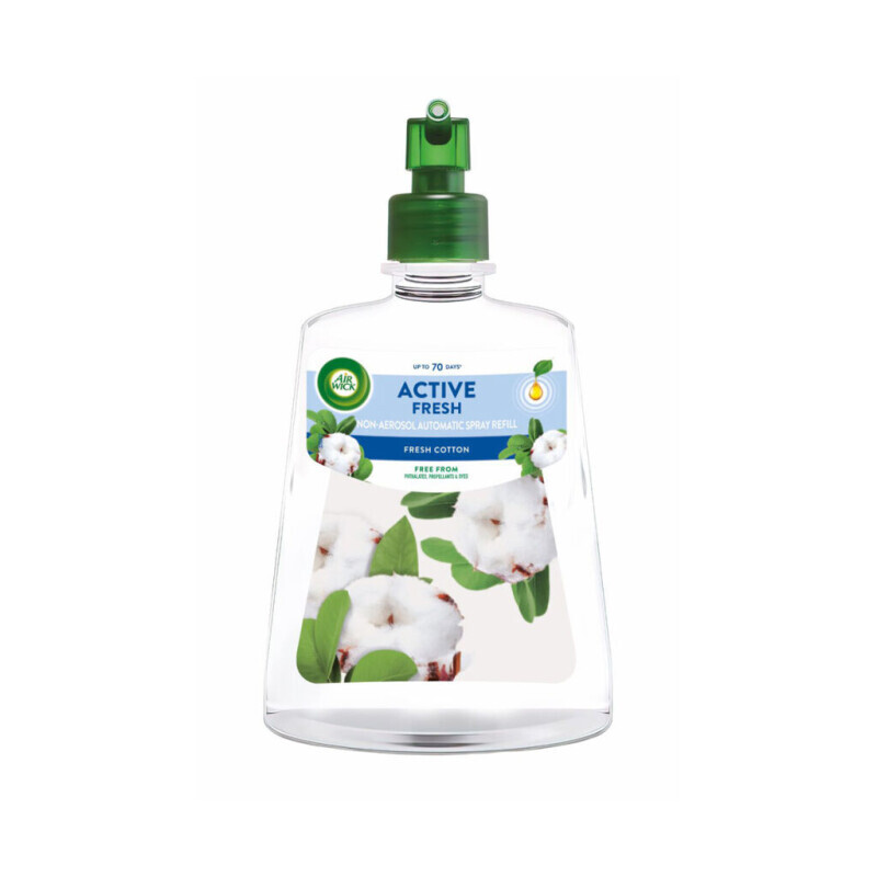 Airwick 228ml Active Fresh náplň Svěží bavlna (4/krt)