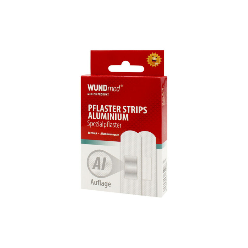 Wundmed Náplast 10ks Hliník (24/krt)