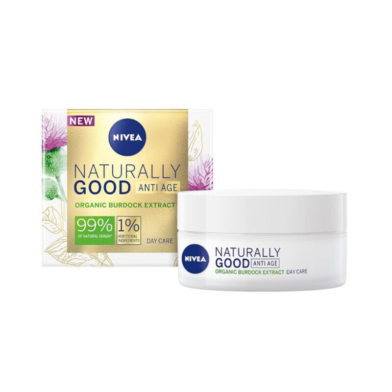Nivea Pleť.krém 50ml Naturally Good Anti Age day CZ (3/bal 12/krt)
