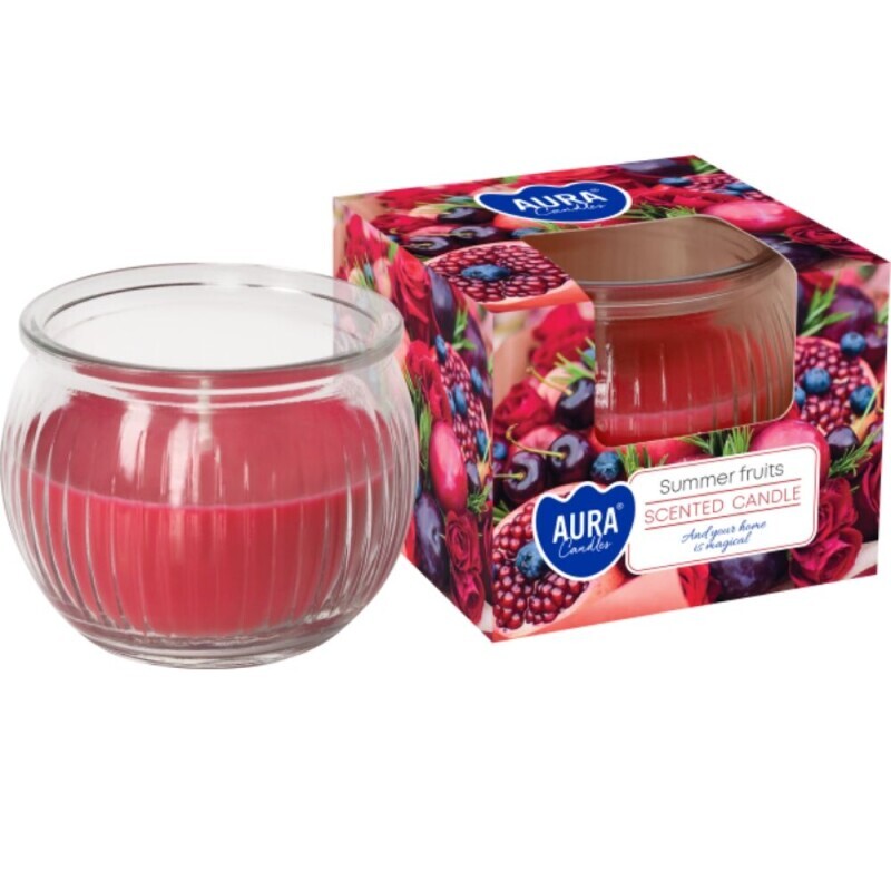 Bispol Svíčka ve skle SN69/80g summer fruits(6/krt)
