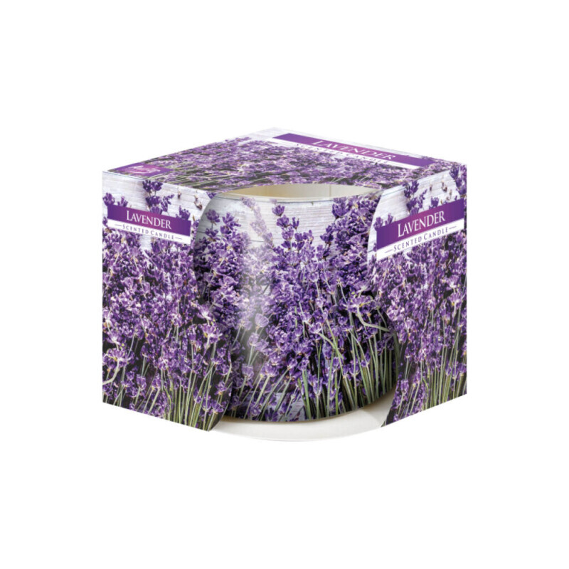 Bispol Svíčka ve skle SN71/100g Lavender (6/krt)