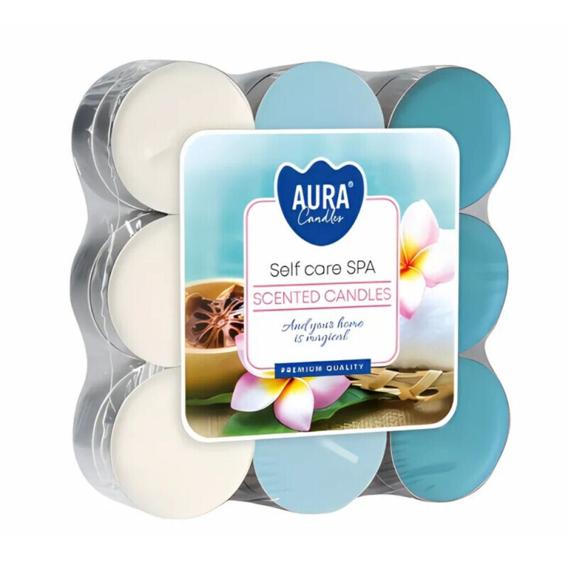 Bispol Svíčka čajová 18ks Self care SPA (6/krt)