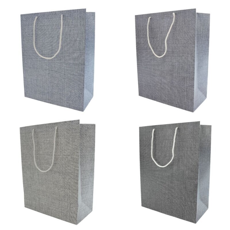 Dárková taška ''XL'' Grey (12/bal 288/krt)