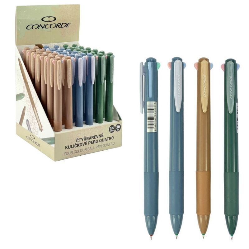 Concorde Pero kuličkové Quatro 0,5mm (36/bal 288/krt)