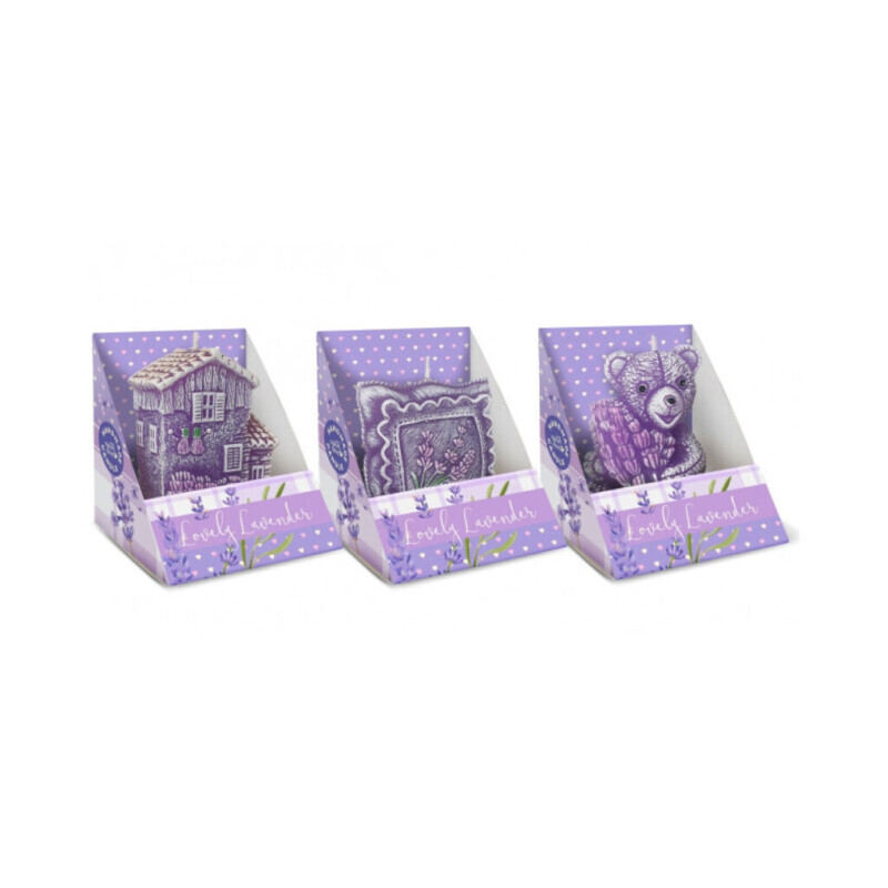 Bartek Svíčka Figure 75 box Lovely Lavender (20/bal)