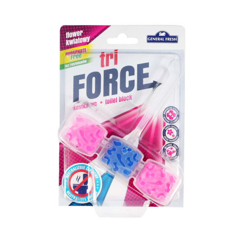 Force 45g WC závěs Tri Flower (13/krt)