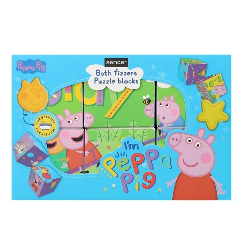 Kids Dár.sada Koupelová bomba 6x45gr Puzzle Block N (12/krt)